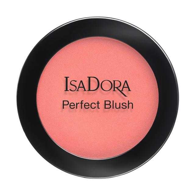 foto рум'яна для обличчя isadora perfect blush 60 pinky peach, 4.5 г
