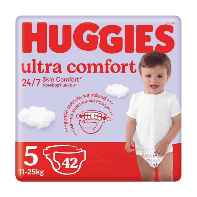 foto підгузки huggies ultra comfort розмір 5 (11-25 кг), 42 шт (товар критичного імпорту)