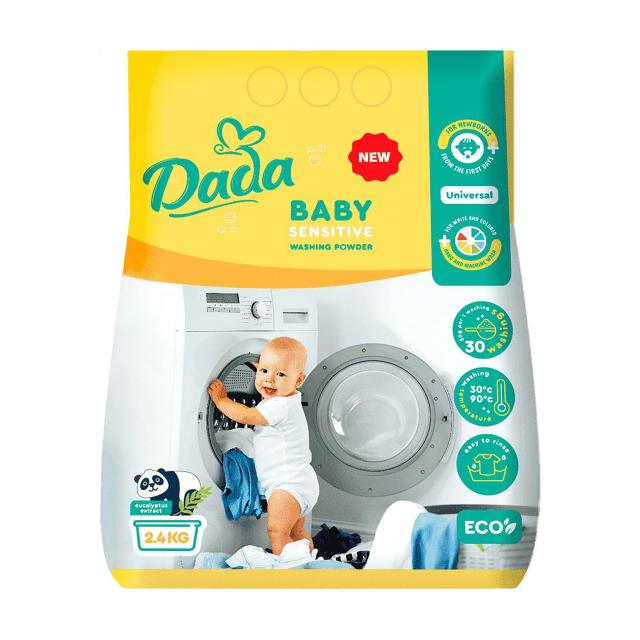 foto пральний порошок dada baby sensitive для дитячої білизни, 30 циклів прання, 2.4 кг