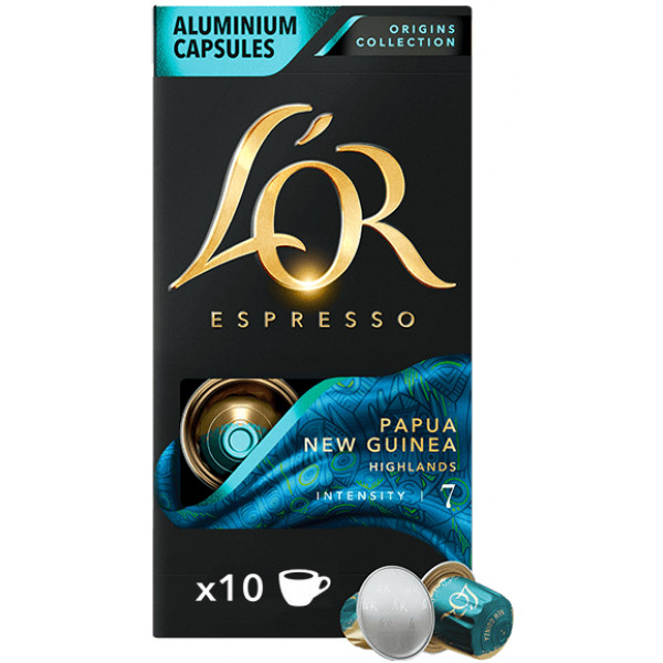 foto кава у капсулах l`or espresso papua new guinea 10 шт.