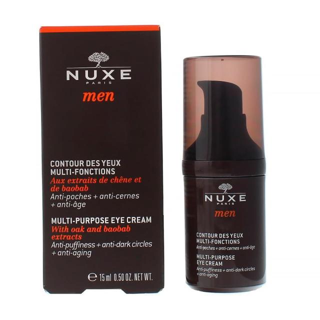 foto чоловічий крем для шкіри навколо очей nuxe men multi-purpose eye cream, 15 мл