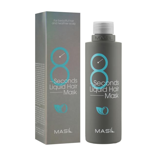 foto експрес-маска masil 8 seconds liquid hair mask для об'єму волосся, 350 мл