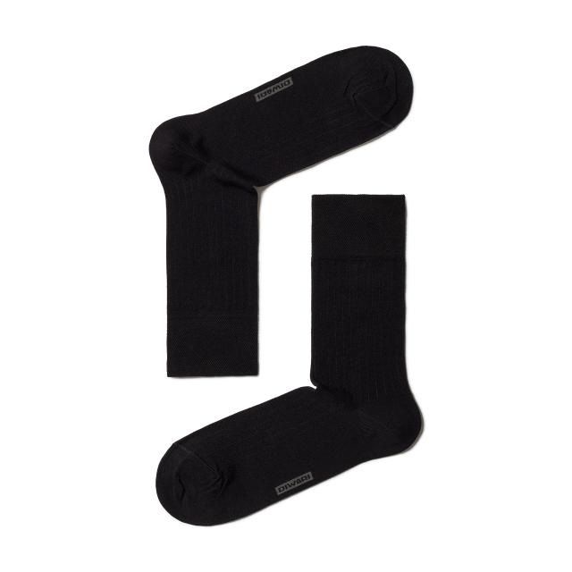 foto шкарпетки чоловічі diwari classic 5с-08сп 001, чорний, розмір 29