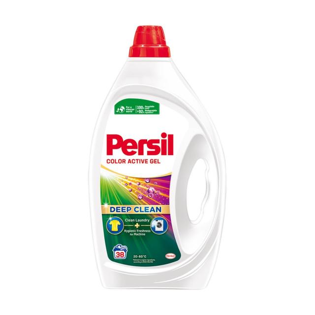 foto гель для прання persil color active gel 38 циклів прання, 1.71 л
