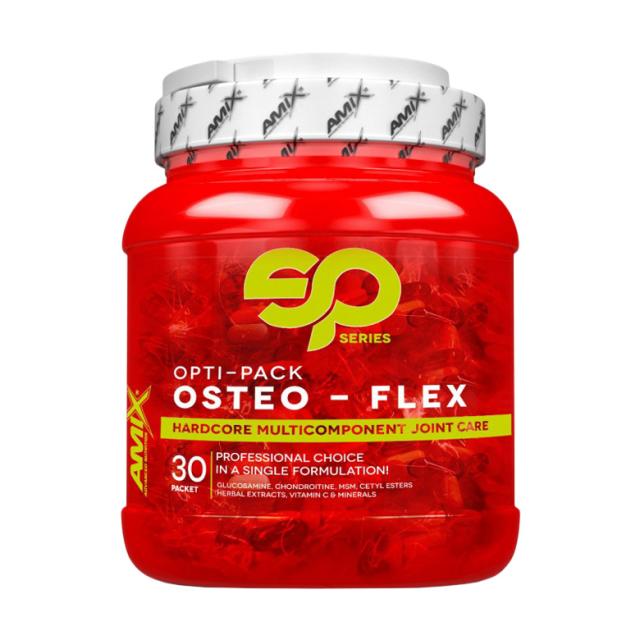 foto харчова добавка в пакетах amix nutrition opti-pack osteo-flex підтримка суглобів, 30 шт