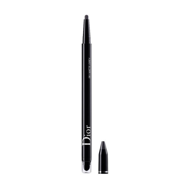foto водостійкий олівець для очей christian dior diorshow 24h stylo waterproof eyeliner 061 matte grey, 0.2 г