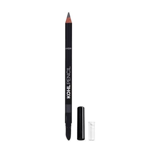 foto олівець для очей avon kohl pencil зі спонжем, графіт, 1.05 г