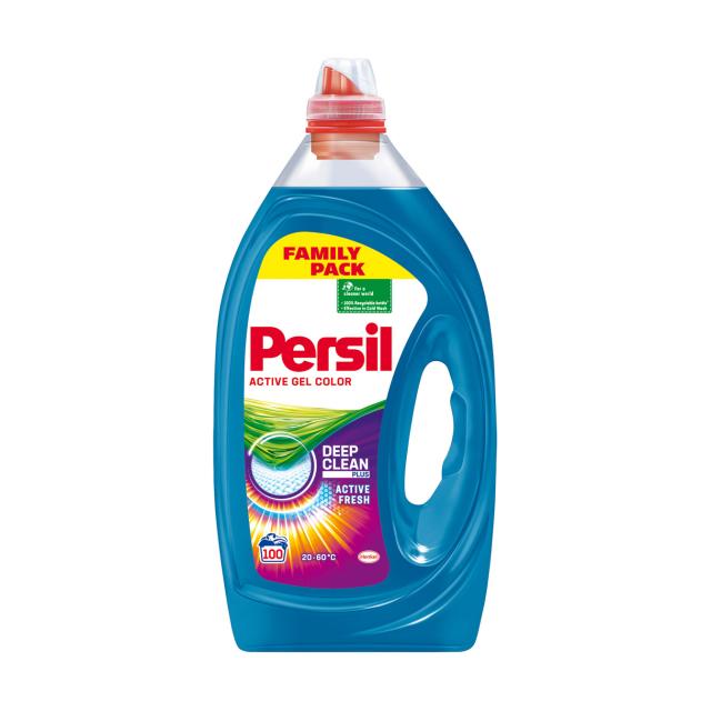 foto гель для прання persil active gel color deep clean active fresh, 100 циклів прання, 5 л