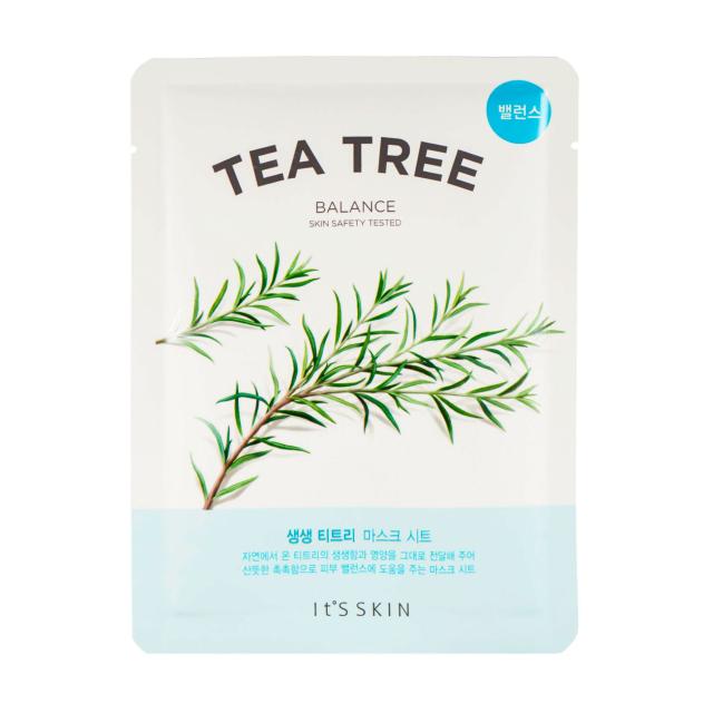 foto протизапальна тканинна маска it's skin the fresh tea tree mask sheet з екстрактом чайного дерева, 18 г