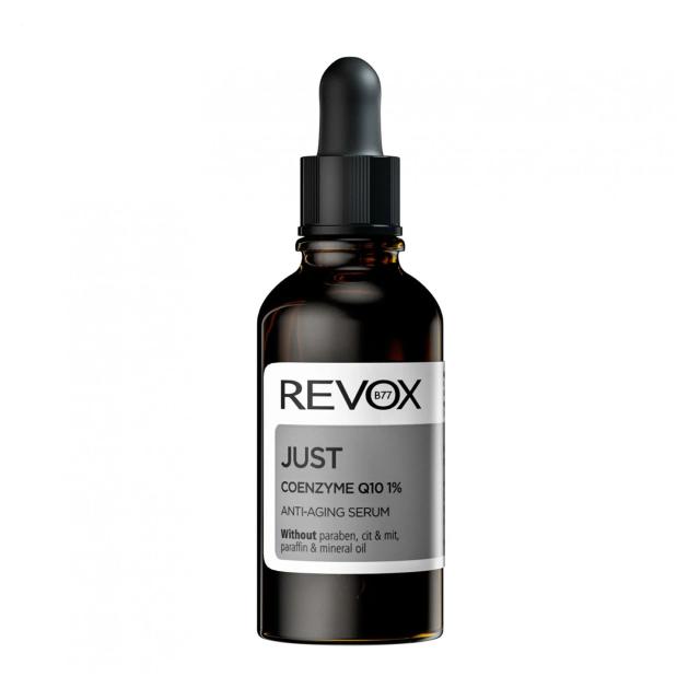 foto антивікова сироватка для обличчя revox b77 just coenzyme q10 anti-aging serum з коензимом q10, 30 мл