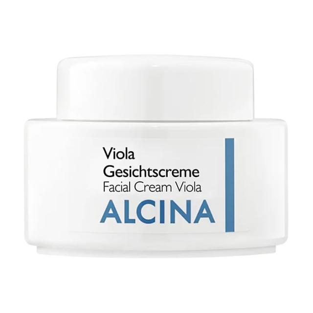 foto крем для обличчя alcina facial viola cream для дуже сухої шкіри, 100 мл