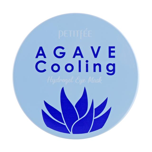 foto гідрогелеві охолоджувальні патчі для шкіри навколо очей petitfee & koelf agave cooling hydrogel eye mask, 60 шт