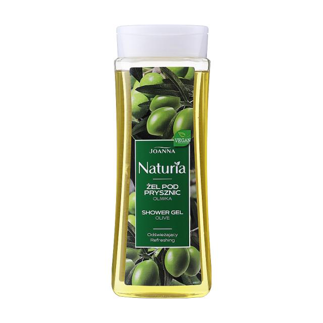 foto гель для душу joanna naturia shower gel з екстрактом маслин, 300 мл