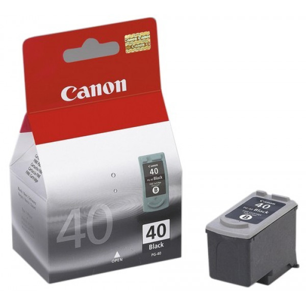 foto картриджі для струменевих принтерів canon pg-40bk ip1600/2200 mp150/170 (0615b025)
