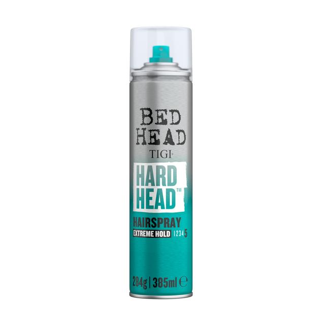 foto лак для укладання волосся tigi bed head hard head hairspray extreme hold level 5, 385 мл