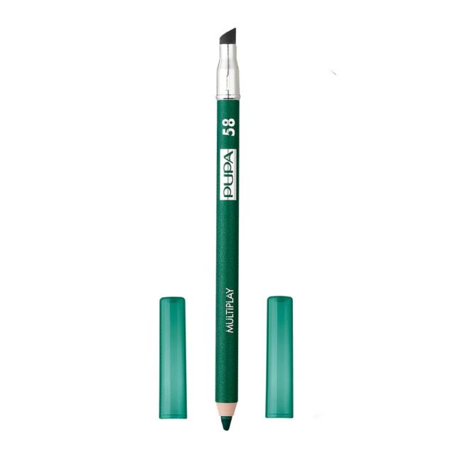 foto олівець для очей pupa multiplay eye pencil з аплікатором, 58 plastic green, 1.2 г