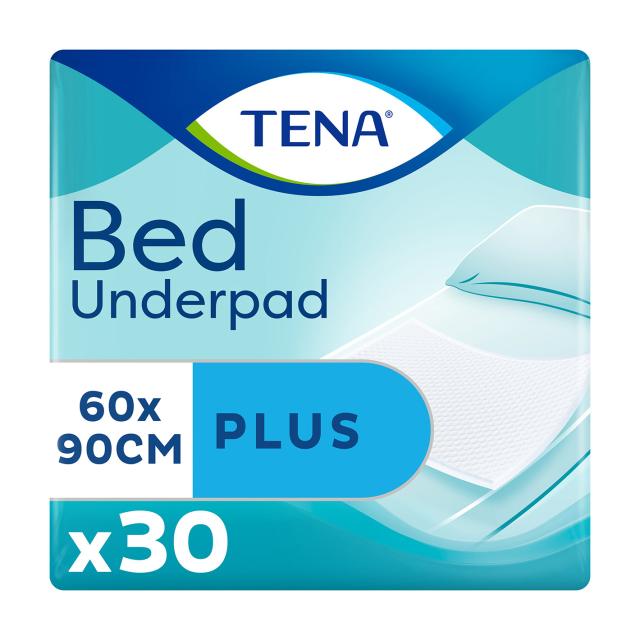 foto урологічні сечопоглинальні пелюшки tena bed plus 60*90, 30 шт