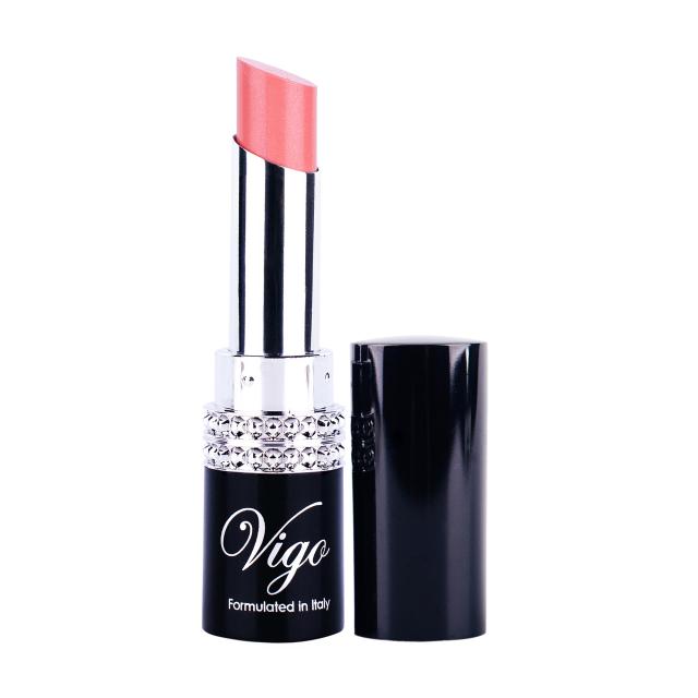foto помада для губ vigo moisturizing nutrition protection 22 pink-peachy, 4.5 мл