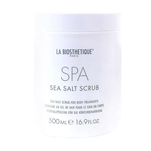 foto спа-скраб для тіла з морською сіллю la biosthetique sea salt scrub, 500 мл