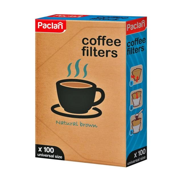 foto фільтри для кави paclan 4, 100 шт