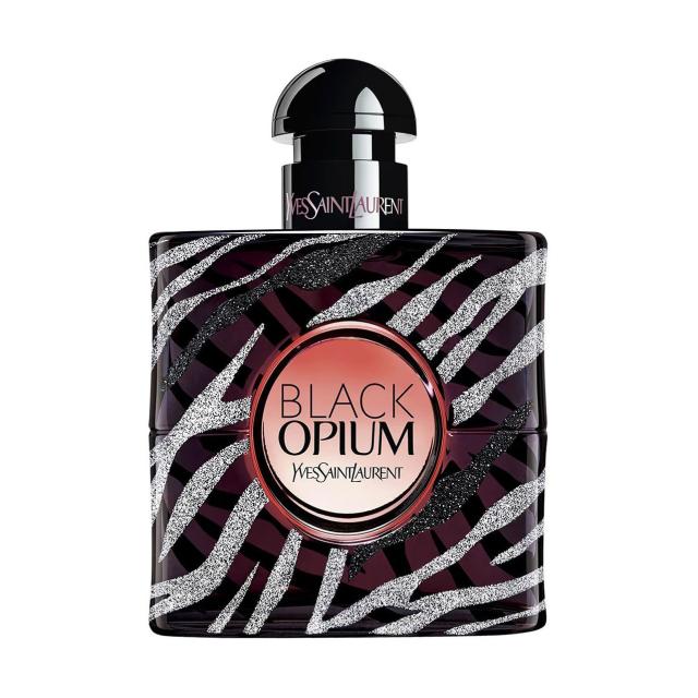 foto yves saint laurent black opium zebra парфумована вода жіноча, 50 мл