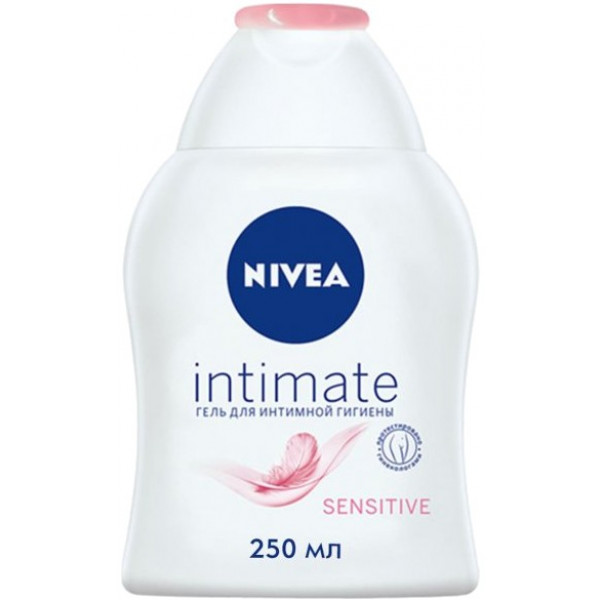 foto гель для інтимної гігієни nivea sensitive з алое вера 250мл