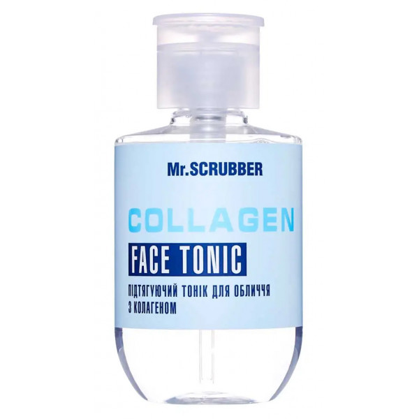 foto тонік для обличчя mr.scrubber підтягуючий з колагеном collagen face tonic 250мл