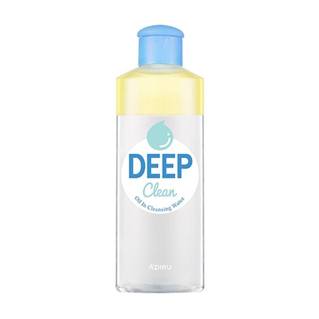 foto двофазний засіб для зняття макіяжу a'pieu deep clean oil in cleansing water, 165 мл