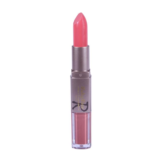 foto матова помада-блиск для губ ruby rose 2 in 1 lipstick & liquid lipstick matte hb-8606 193, 6.6 г