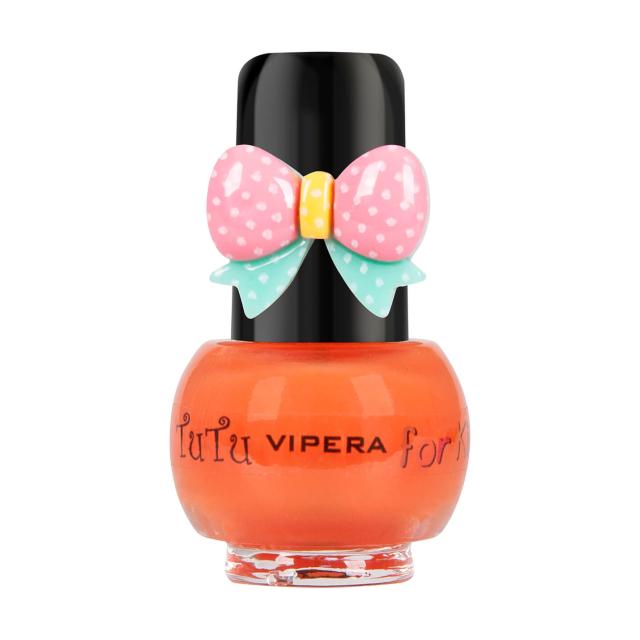 foto дитячий лак для нігтів vipera tutu peel-off 07 peach ballerina, 5 мл