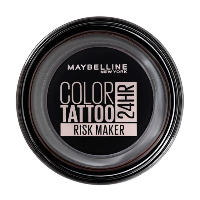 foto кремові тіні для повік maybelline new york color tattoo 24hr by eyestudio 190 risk maker, 4.5 г