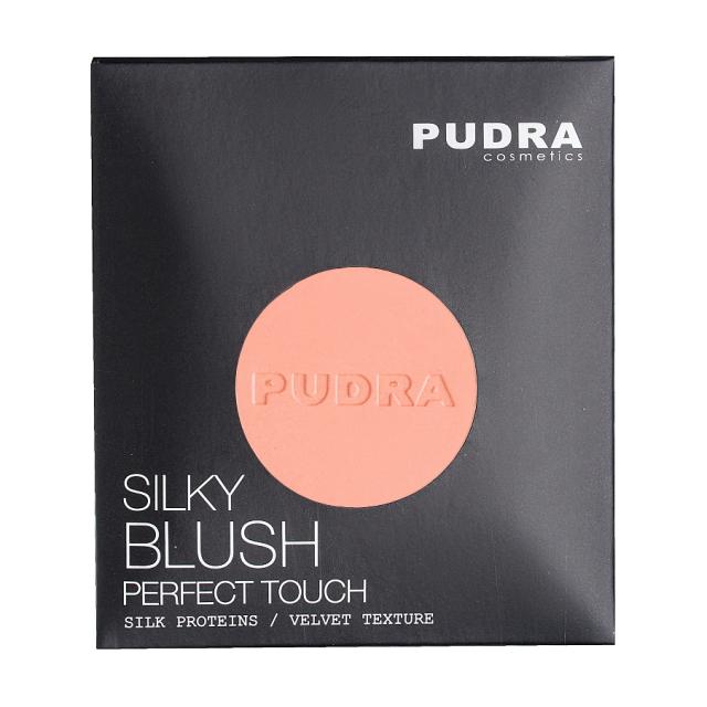 foto рум'яна для обличчя pudra cosmetics perfect touch silky blush 03, 5.5 г (змінний блок)
