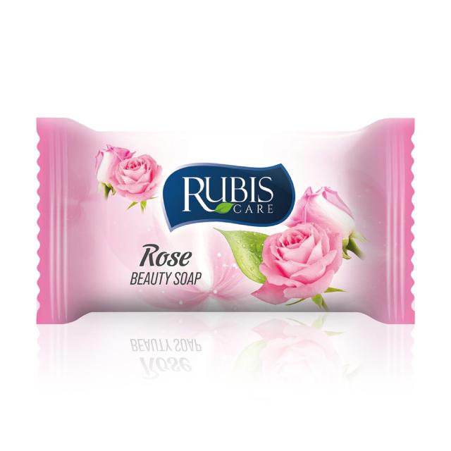 foto тверде мило rubis care rose beauty soap троянда, 60 г