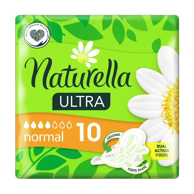 foto гігієнічні прокладки для критичних днів naturella ultra normal, 10 шт