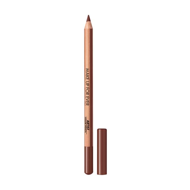 foto універсальний олівець для очей, губ, щік та брів make up for ever artist color matte pencil 610 versatile chestnut, 1.41 г