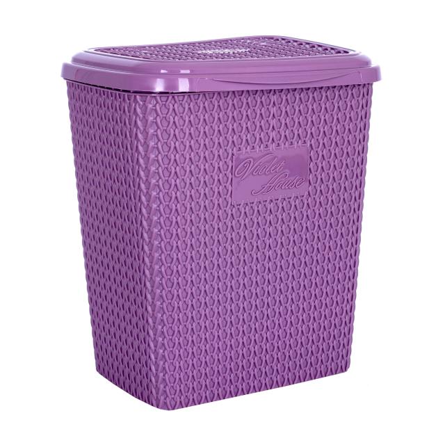 foto кошик для порошку violet house 0028 віолетта plum, 28*21.5*24, 8 л