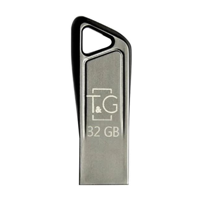 foto флеш-драйв usb flash drive t&g 114 metal series 32gb (срібний) 1086431