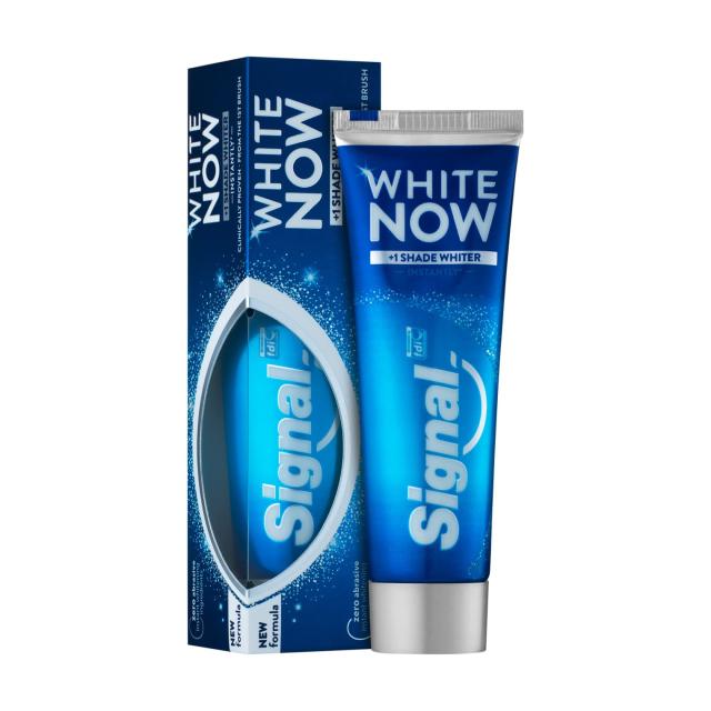 foto зубна паста signal white now toothpaste, 75 мл