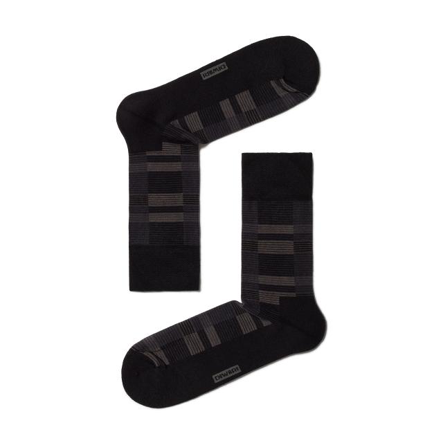 foto шкарпетки чоловічі diwari comfort 6с-18сп 013 з махровою стопою, чорні, розмір 25