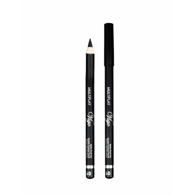 foto олівець косметичний для губ vigo 01 soft black 1,7 г