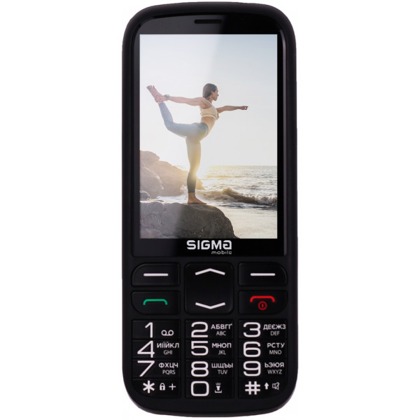 foto мобільний телефон sigma mobile comfort 50 optima dual sim black