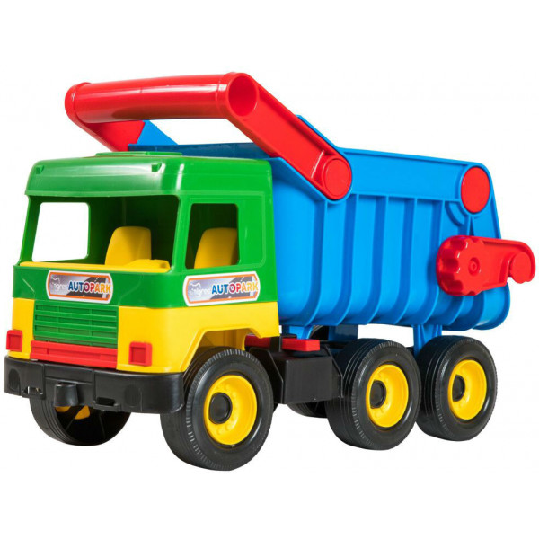 foto базовий ігровий транспорт для малюка tigres "middle truck" самоскид (39222)