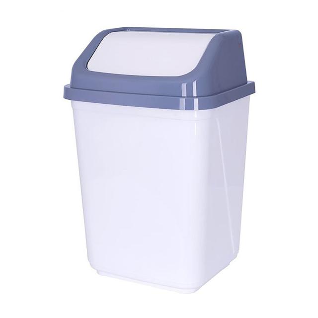 foto контейнер для сміття violet house white-grey, 35*22.5*30 см, 20 л