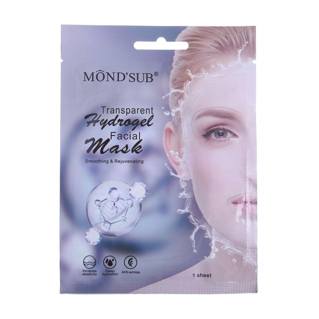 foto гідрогелева маска для обличчя mond'sub transparent hydrogel facial mask, 28 г