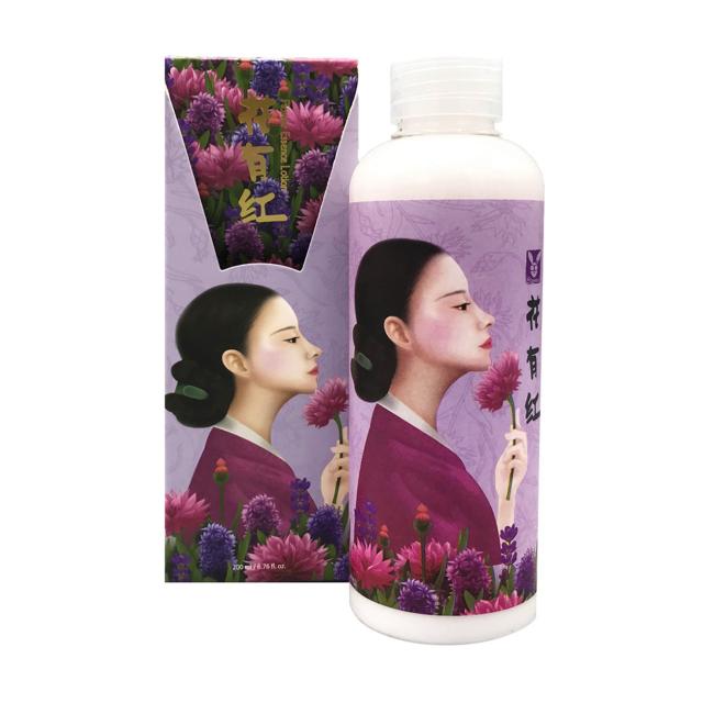 foto зволожувальний лосьйон для обличчя elizavecca hwa yu hong flower essence lotion з екстрактом квітів, 200 мл