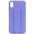 foto чохол silicone case hand holder для iphone xs (5.8") (бузковий / dasheen) 1096611
