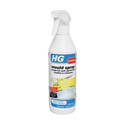 Podrobnoe foto засіб для чищення hg mould spray проти грибка та цвілі, 500 мл
