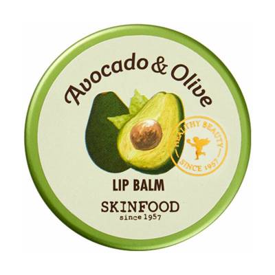 Podrobnoe foto бальзам для губ skinfood avocado and olive lip balm з авокадо та оливкою, 12 г