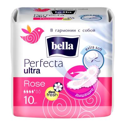 Podrobnoe foto прокладки для критичних днів bella perfecta ultra rose deo, 10 шт.