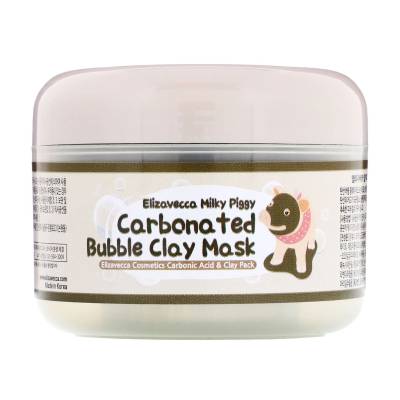 Podrobnoe foto глиняно-бульбашкова маска для обличчя elizavecca milky piggy carbonated bubble clay mask, 100 мл